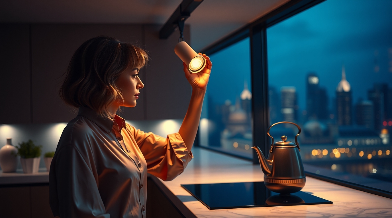 Трековое освещение для гипсокартонных потолков: особенности и преимущества