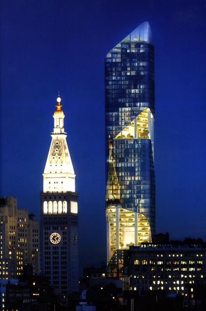 Даниэль Либескинд - небоскреб на Манхэттене