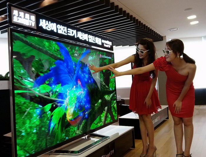 84-дюймовый 3D-телевизор со сверхвысоким разрешением от LG